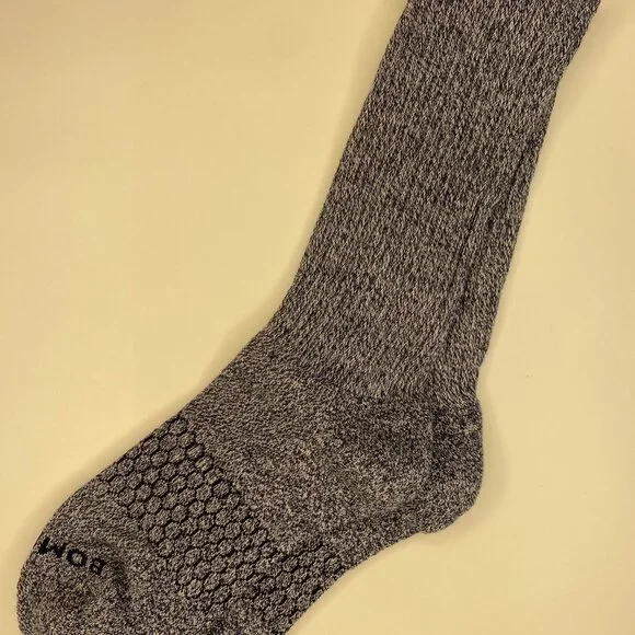 [10 Pack] Bombas Dark Gray Marl Crew Socks